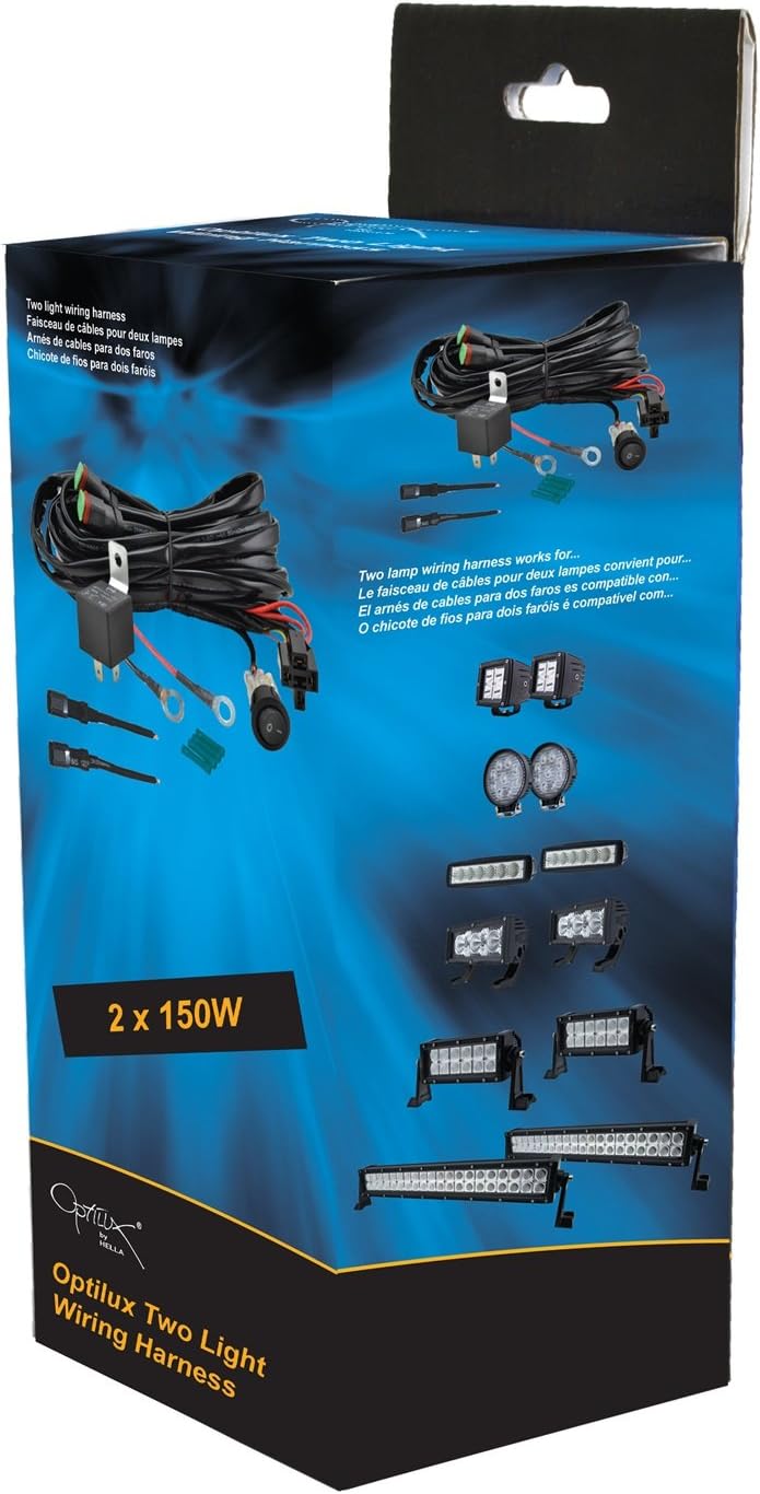 HELLA H84131141 ValueFit Two Light Wiring Harness