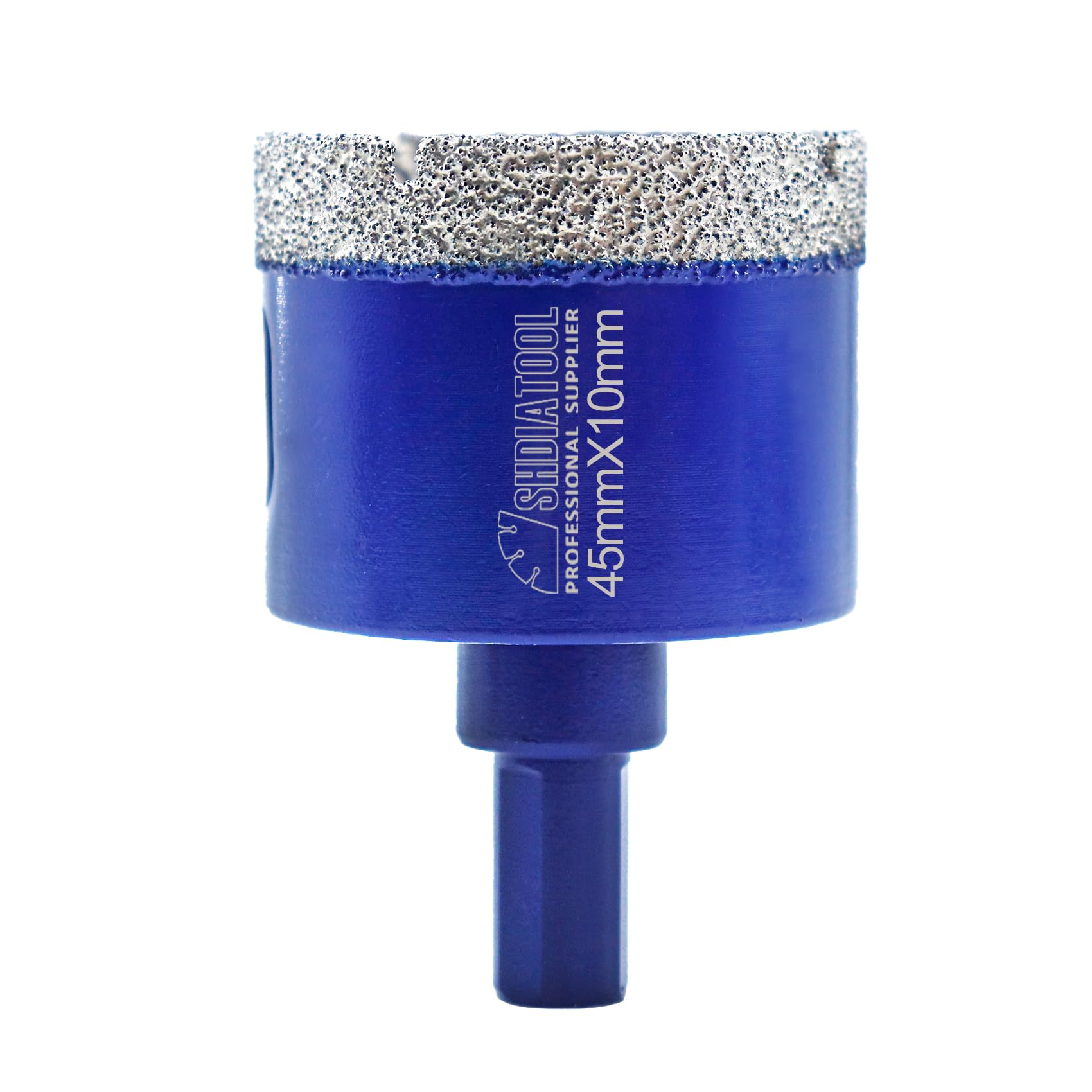 SHDIATOOL Diamond Drill Core Bits 45mm Triangle Shank Hole Saw for Porcelain Tile Marble Ceramic Granite — image 1