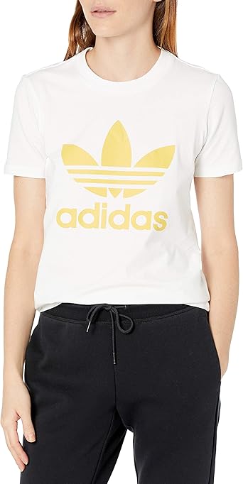 adidas trefoil tee womens