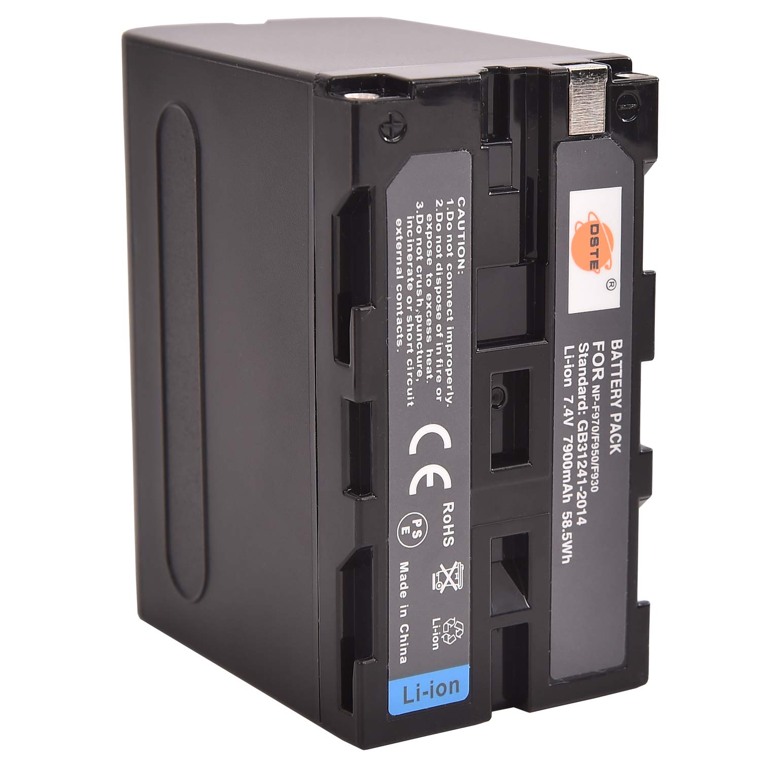 DSTE Rechargeable Li-ion Battery for for Sony NP-F975, NP-F970, NP-F960, NP-F950, MP-F930