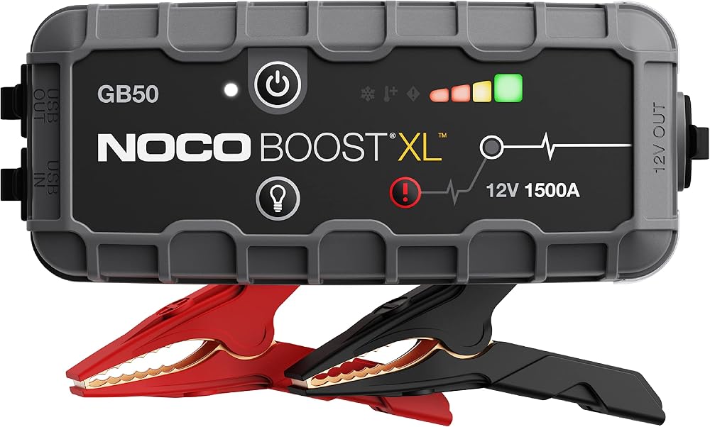 NOCO Boost GB50 1500A Jump Starter Portable Power Bank 12V Car Booster