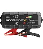 NOCO Boost X GBX45: 1250A UltraSafe Jump Starter – 12V Lithium Battery Booster Pack, Portable Jump Box, Power Bank & Jumper Cables