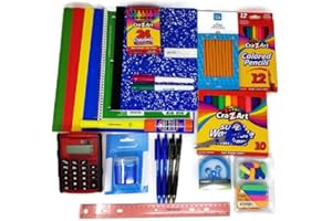 GRAND BAY MARKET Back to School Supplies Essential Middle School Bundle - 4th Grade | 5th Grade | 6th Grade | 7th Grade