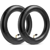 StaiBC Heavy-Duty 10X2 Scooter Tubes Thicker 40% 10x2.125 Inner Tube Compatible with 10x1.90 10x1.95 10 x 2.0 10 x 2.125 54-152 Most E-Bike Tire Tube Electric Scooter Tubes 2-Pack