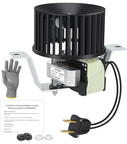 Vent Motor Assembly Part # 85598000 - Electric Fan Motors