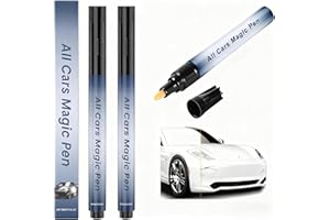 VFFWBB Magic Car Scratch Removal Pen (2Packs) - Quick Repair Kit for All Cars Paint Scratches, Chip & Scuff Remover, Easy 3-Step Touch Up Pen, Waterproof & UV Resistant for All Vehicle Colors