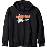 Hooters Tokyo Destination Restaurant Souvenir Retro Foodie Zip Hoodie