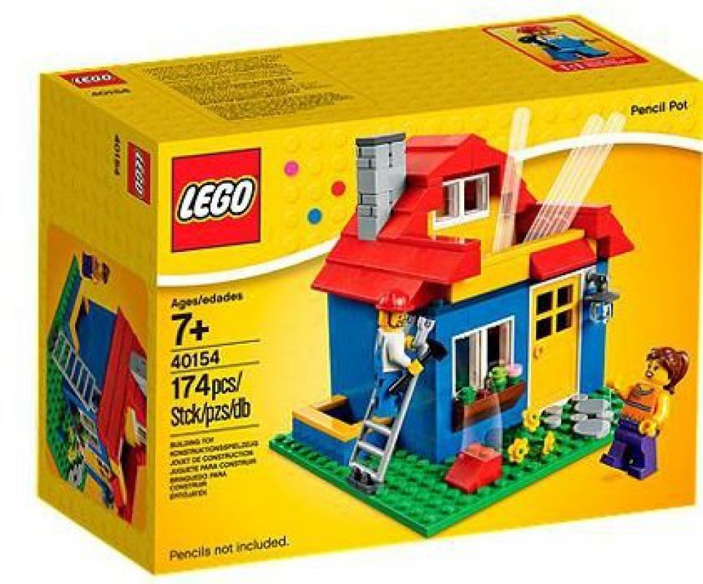 LEGO Exclusives Pencil Pot House Set #40154 by LEGO