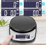Duronic KS5000 Digital Kitchen Scale with Bowl, 2000ml, Tare, LCD view 4