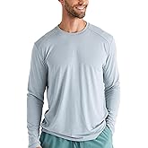 Free Fly Men's Shade Long Sleeve - UPF 50+ Sun Protection Clothing Men's Sun Shirt, Bamboo Viscose Long Sleeve Shirt
