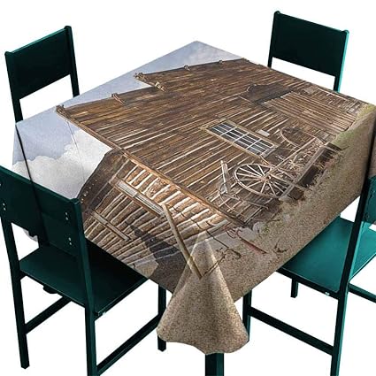 Amazon Com Barn Wood Wagon Wheel Decorative Textured Fabric