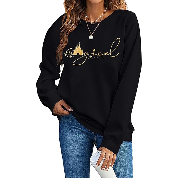 Amazon.com: UNIQUEONE Oversized Bow Sweatshirt Womens Magic