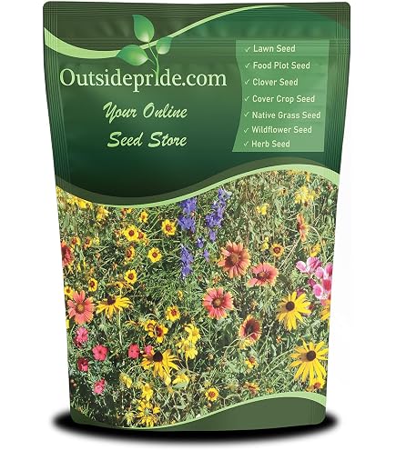 Amazon.com : Colorado Wildflower Seed Mix, 1/4 lb Covers 800 sq ft,  Multi-Color Perennial and Annual Non-GMO Blooms, Spring and Fall Planting  (1/4 Pound) : Patio, Lawn & Garden