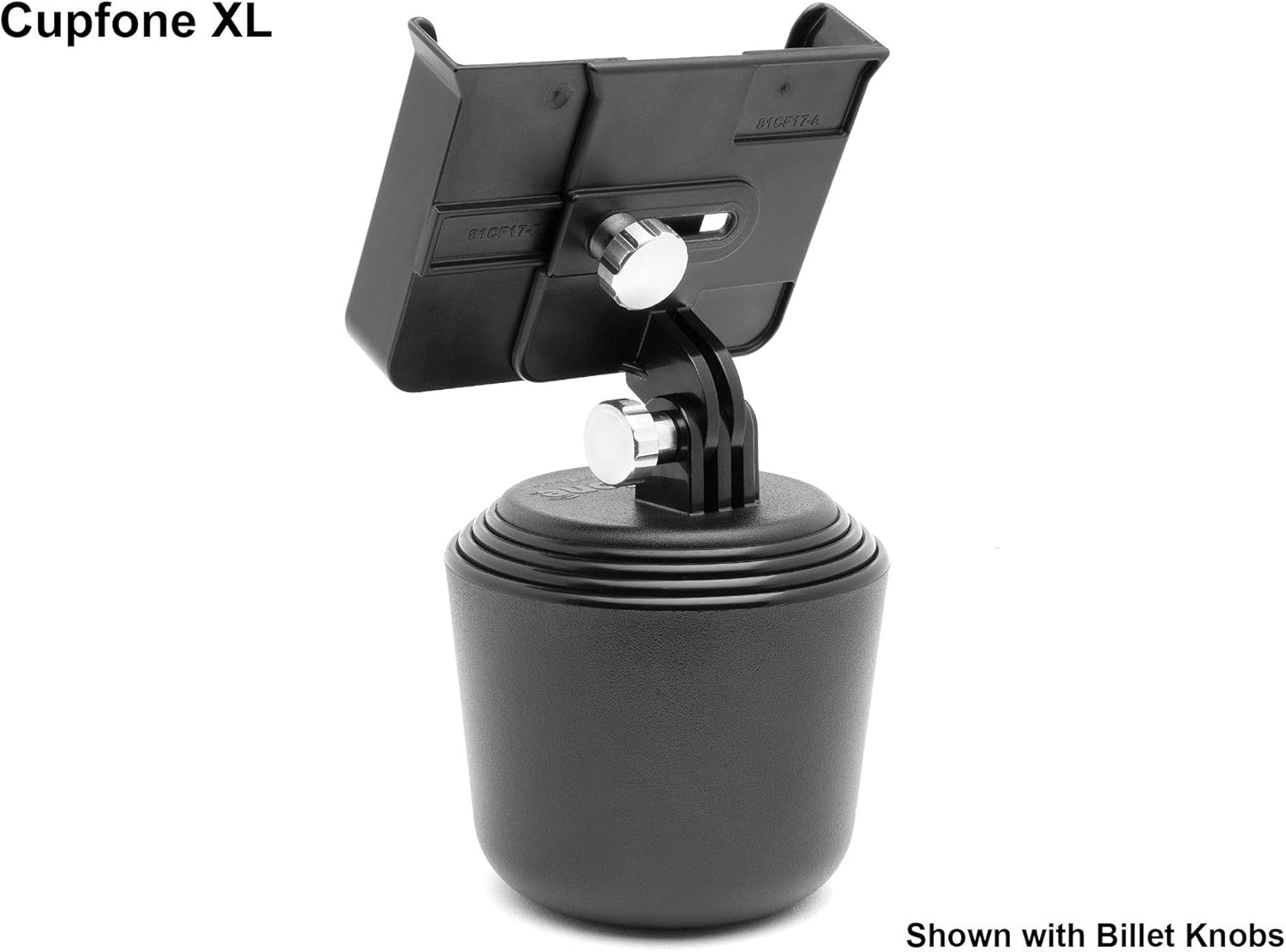 WeatherTech CupFone XL with Solid Billet Aluminum Knobs Amazon.ca
