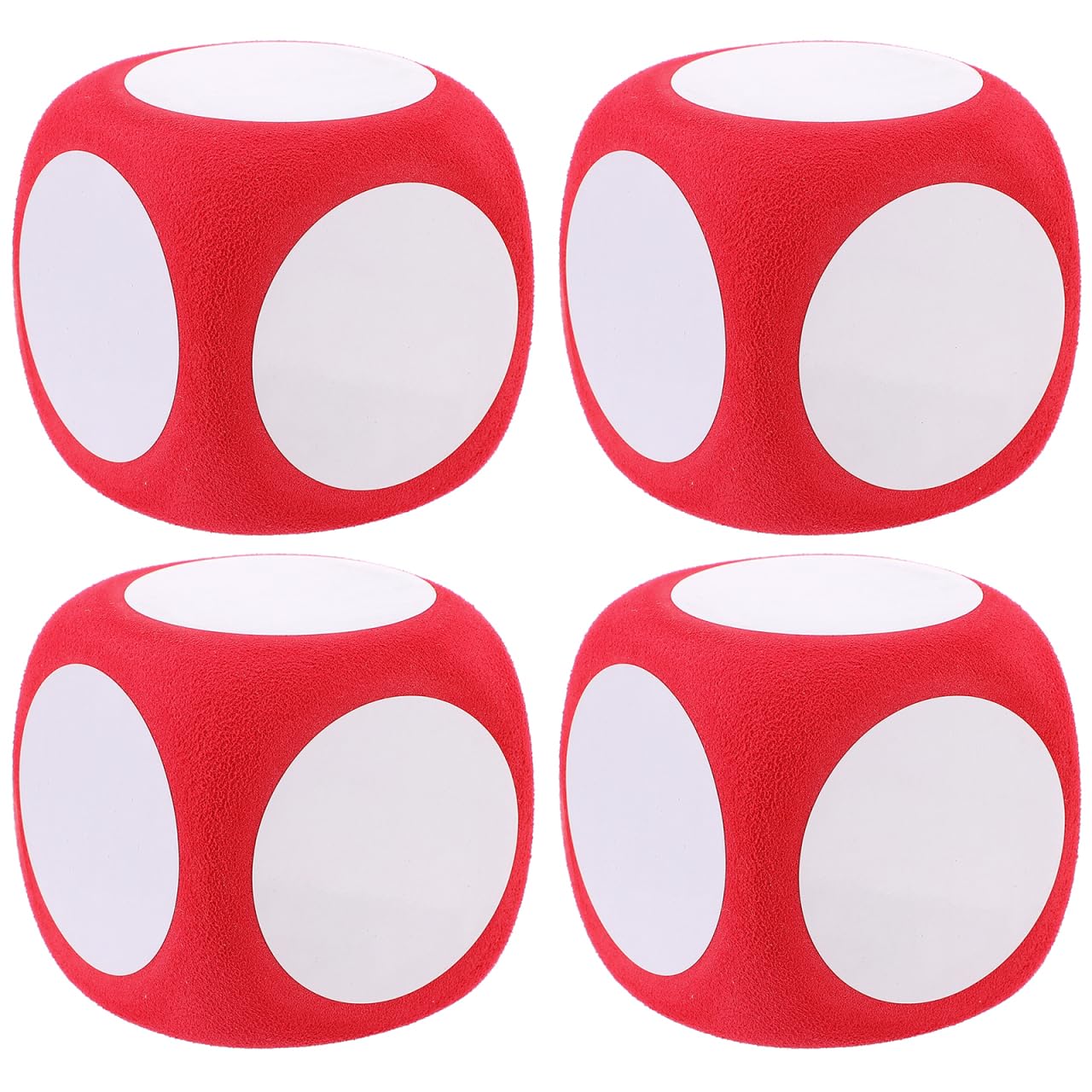 SAFIGLE Large Blank Foam Dice 2.36 Inch Writable Dry Erase Dice for Classroom Educational Games Party Supplies Multipurpose Lightweight Game