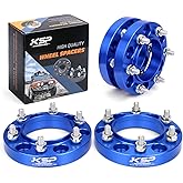 KSP 25mm(1") Tacoma Wheel Spacers 6x5.5 Bolt Pattern, 6x139.7 to 6x139.7 Hubcentric Spacers Compatible with Toyota 4Runner Fj Cruiser Tundra 6 Lug Wheel, 4pcs Aluminum Tire Spacer with 106mm Hub Bore