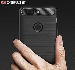 CruzerLite Case Compatible with Oneplus 5t, Carbon