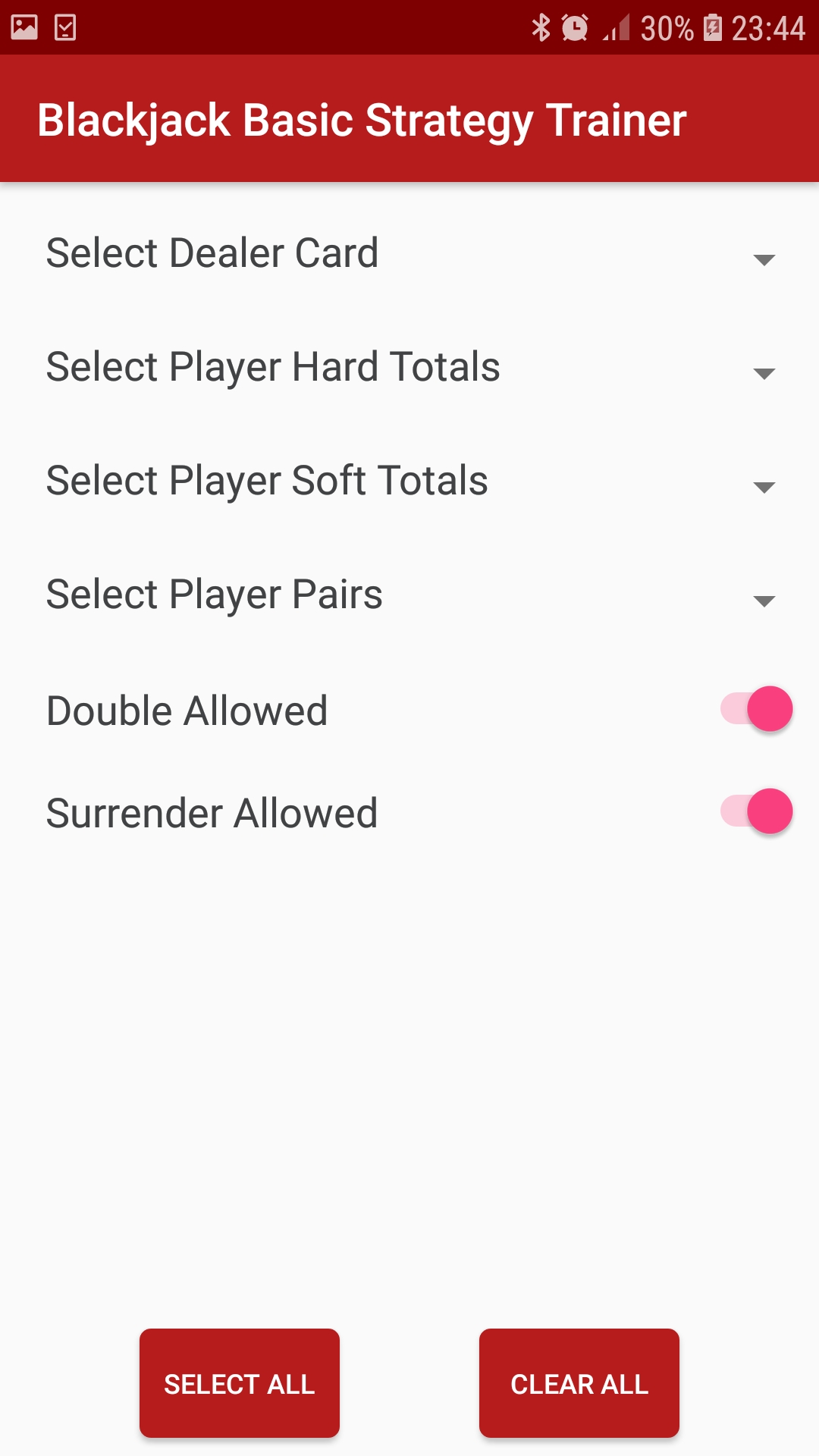 Blackjack Basic Strategy for Android