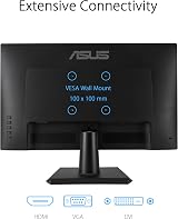 ASUS VA247HE 23.8" Full HD 75Hz Adaptive-Sync Eye Care Monitor Frameless Wall view 6