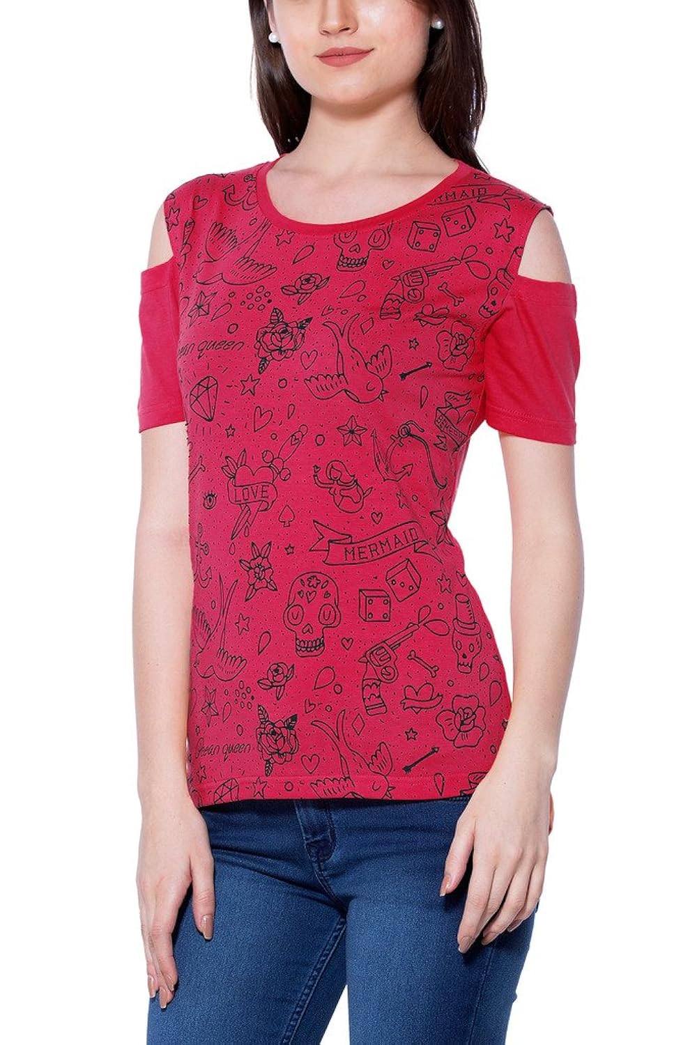 maniac women's cotton top