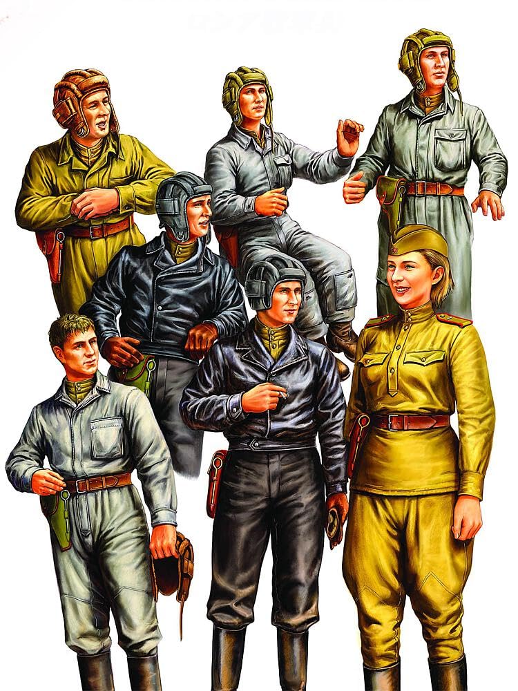 Hobbyboss 1: 35 - Russian Tank Crew