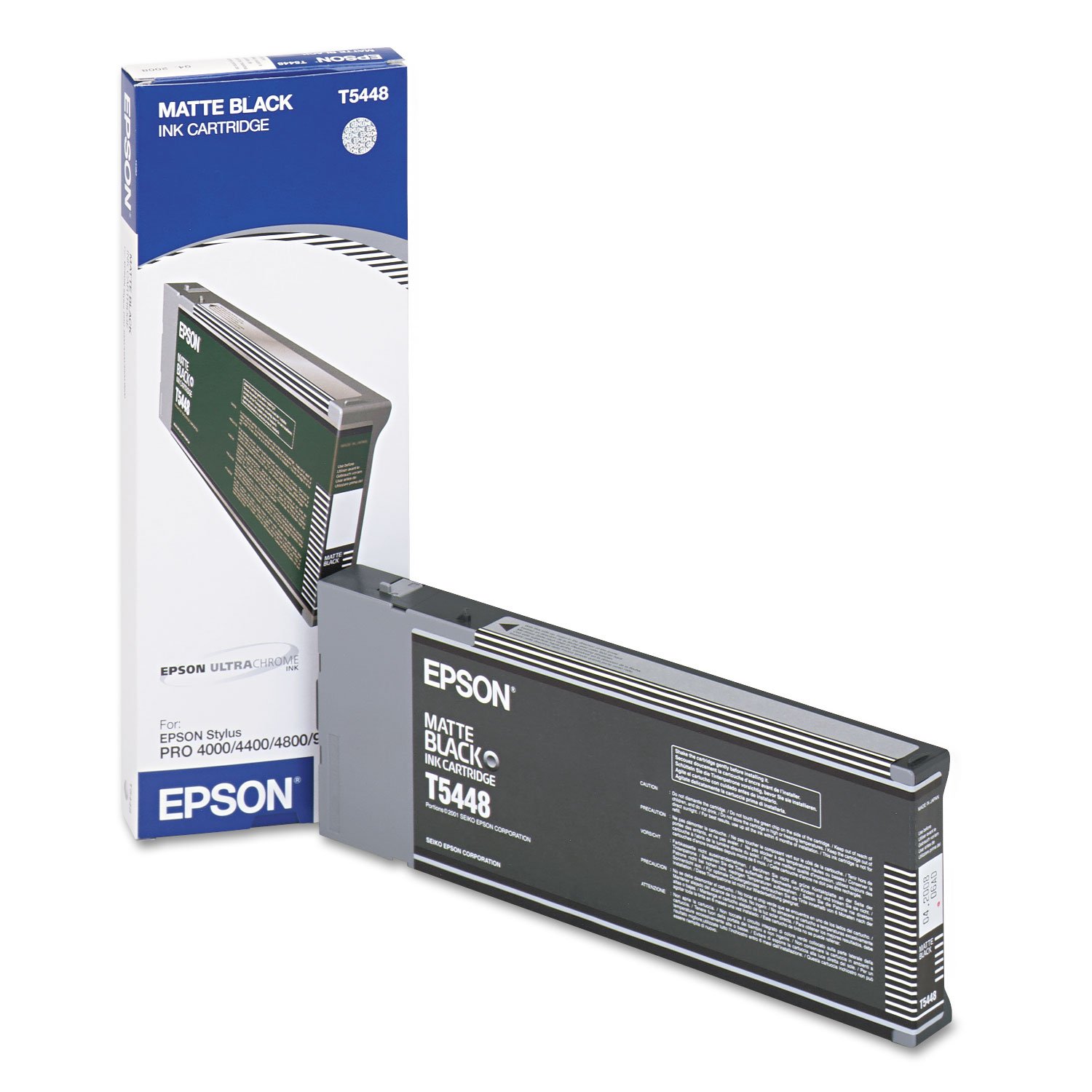 Epson Stylus Pro 7600/9600/4000 T544800 UltraChrome Matte Black ink cartridge 220 ml T5448