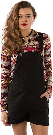 oversized short overalls