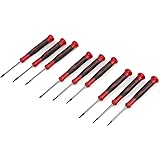 TEKTON 2977 Phillips, Flat and Star Precision Screwdriver Set, 9-Piece