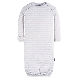 Gerber Baby 4-Pack Sleeper Gown, Eucalyptus