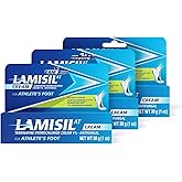 Lamisil 1 Week Athlete’s Foot Treatment, Antifungal Cream with Terbinafine Hydrochloride 1%, Fast Symptom Relief & Prevents R