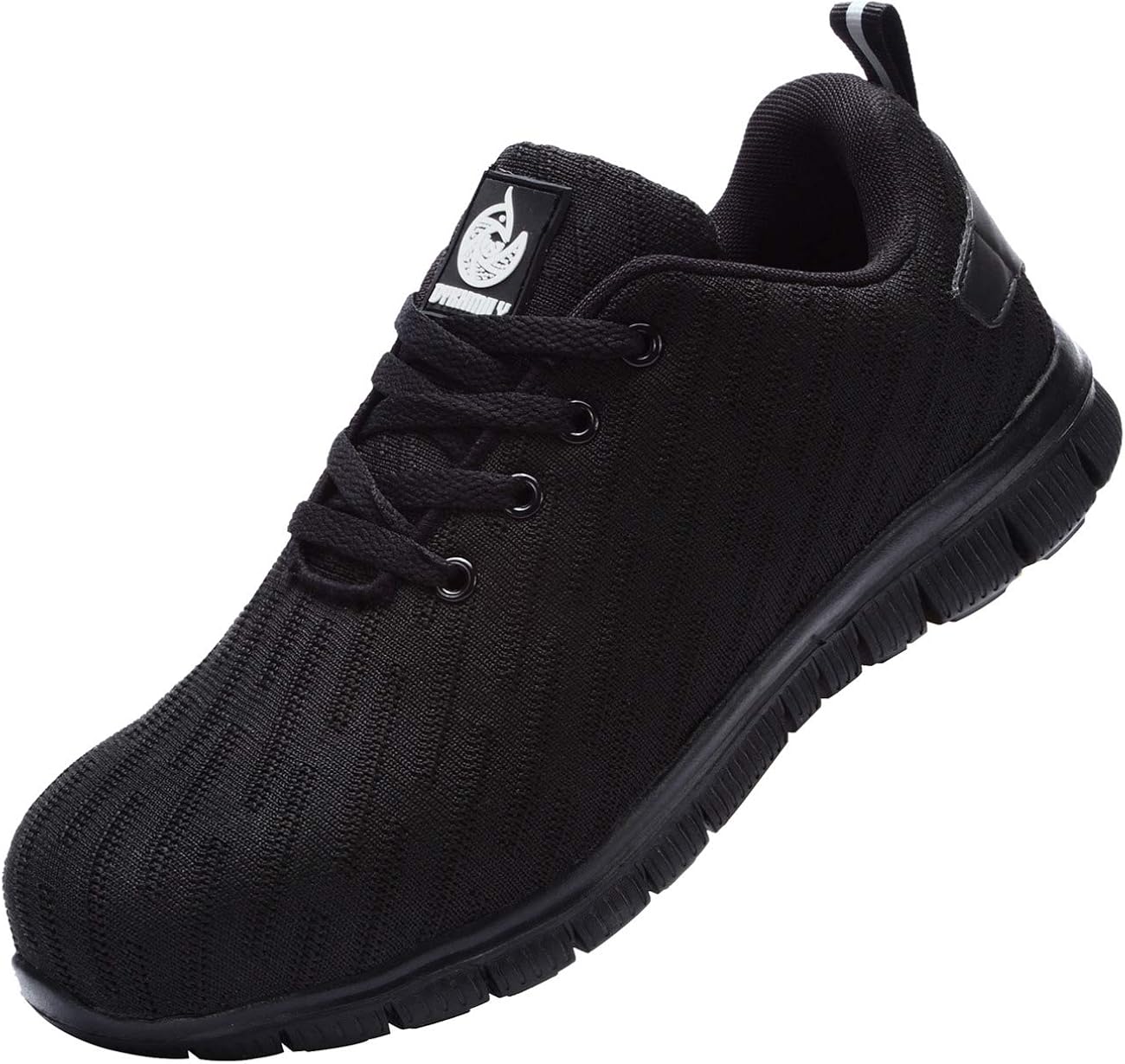 LARNMERN Steel Toe Work Safety Shoes Men Reflective Casual