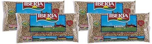 Iberia Dry Lentils, 12 Oz (Pack of 4)