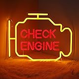 Check Engine Neon Signs for Wall