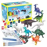 BAODLON Kids Arts Crafts Set Dinosaur Toy Painting