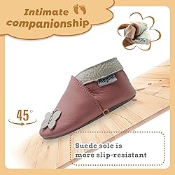 Mejale Baby Shoes Soft Sole Leather Moccasins