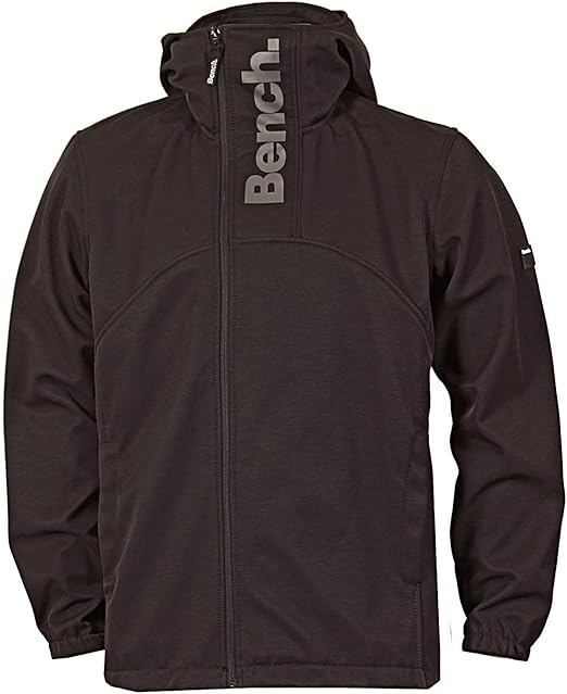 Bench Men's Commuter Jacket Black/Grey XXL Amazon.co.uk Clothing