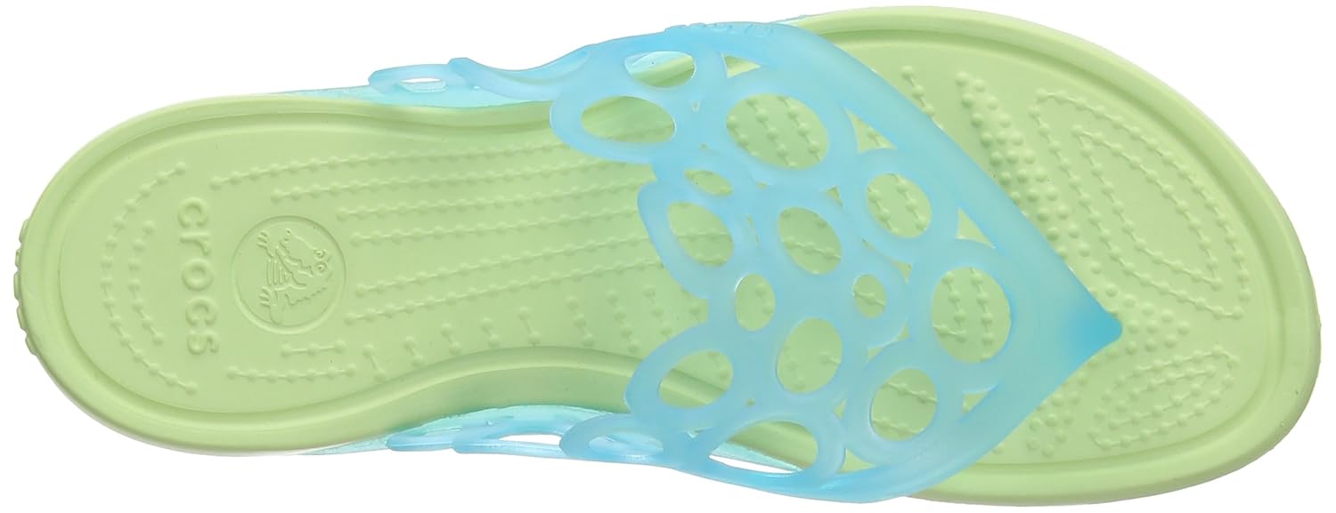 crocs women's adrina bubbles flip-flops and house slippers