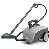 Pure Enrichment PureClean XL Rolling Steam Cleaner – Professional 1.5L Multi-Purpose Heavy Duty Steamer, 17 Accessories, Chemical-Free Deep Cleaning of Floors, Upholstery, Windows, Grout, Cars & More