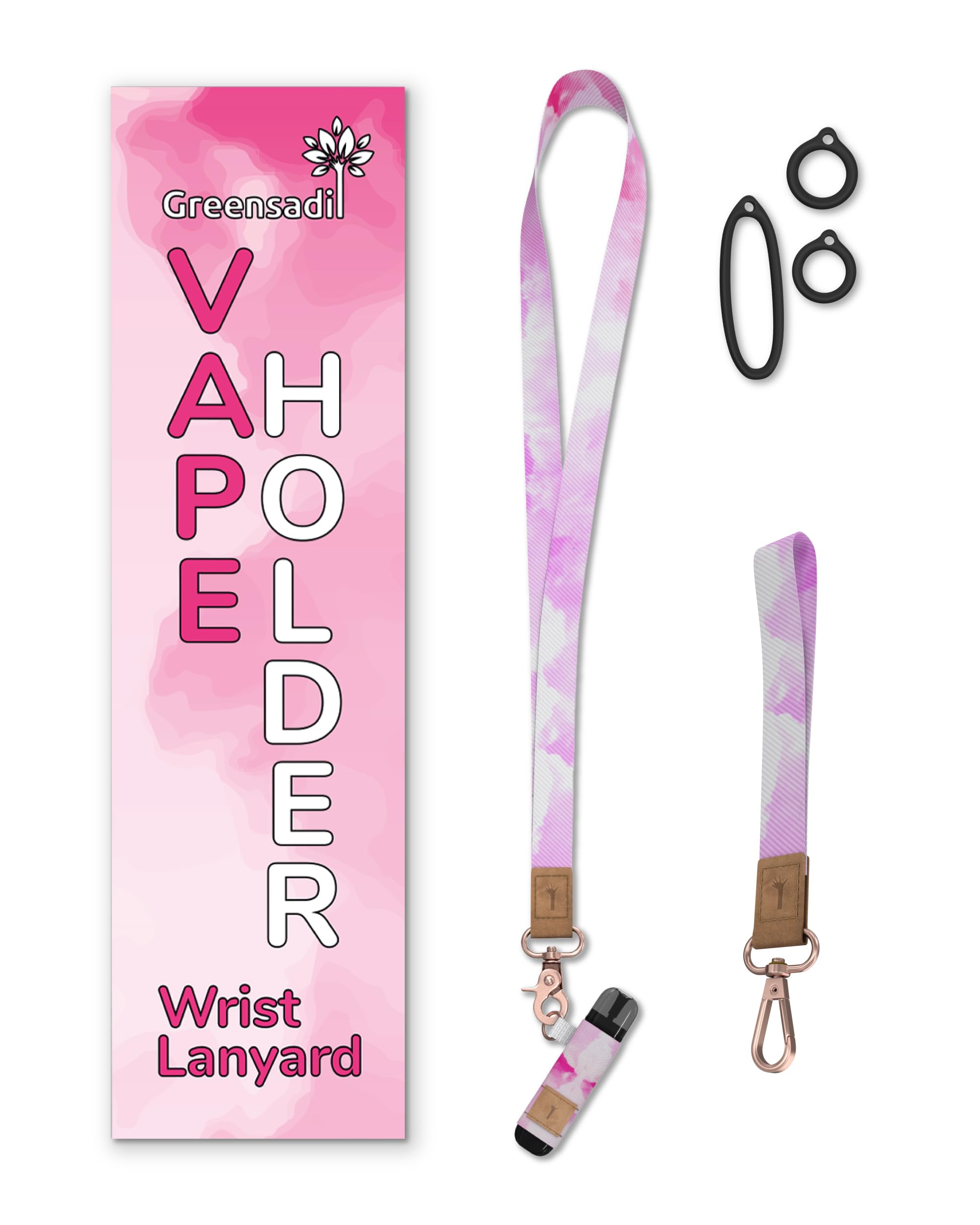 vape shop barton upon humber Vape Lanyard Elastic Smok Vape Holder Necklace For Vape Device main image 1