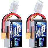 Zeee 3S 1500mAh Lipo Battery 11.1V 120C RC Battery with XT60 Plug for FPV Racing Drone Quadcopter Airplane Helicopter RC Boat
