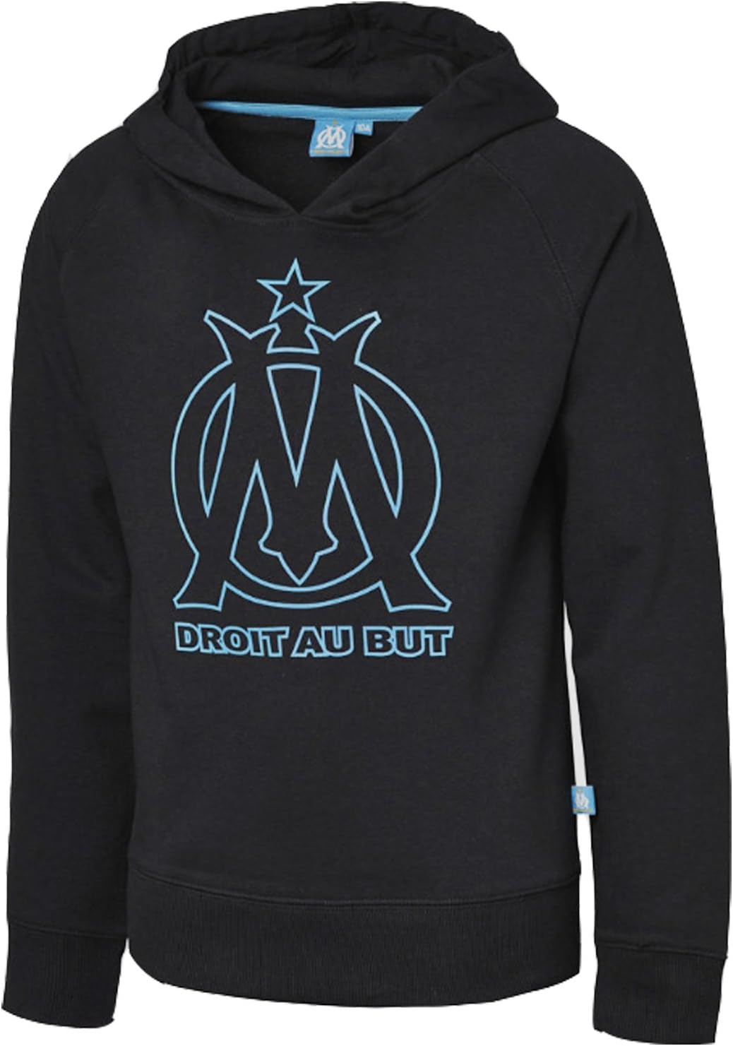 Sweat à Capuche OM Olympique De Marseille – Collection Officielle, 100% Coton – Tailles Adulte Et Enfant