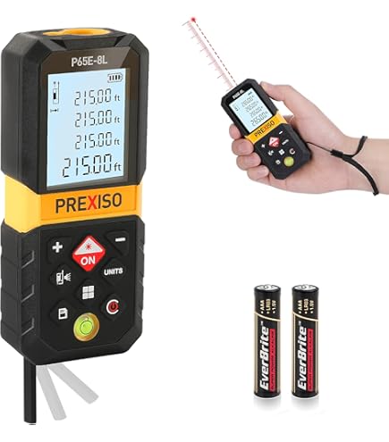 WEN Pocket Laser Distance Measure - 32ft Range With Imperial/Metric Units