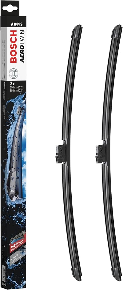 Bosch Aerotwin A 844 S Front Windscreen Wiper Blades 550mm Pair