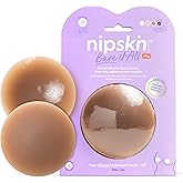 NIPSKIN Nipple Covers for Women - Reusable Breast Petals - Medium & Plus Size - Bare It All Collection