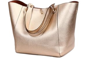 Pahajim Tote Handbags for Women Large Capacity Work PU Leather Bucket Purse Designer Satchel Hobo Shoulder Bags