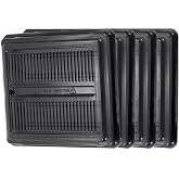 Nexarelle 4Pcs DIMM Desktop DRR3 Memory RAM Module Package Tray with Cover | Plastic Clamshell Antistatic Tray Transparent Packaging Container for Desktop