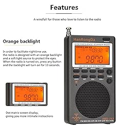 HRD-747 SSB Shortwave Radio FM MW SW CB AIR VHF UHF