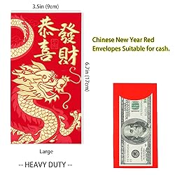 Red Envelopes Chinese New Year of The Dragon