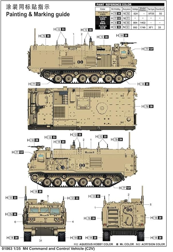 Amazon トランペッター 1 35 アメリカ陸軍 M4 C2v 戦闘指揮車 プラモデル プラモデル 通販
