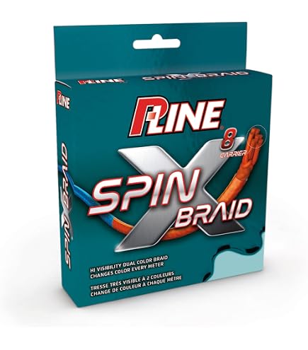 Amazon.com: P-Line Spin X 8 Carrier Multi Color Soft Round Braid